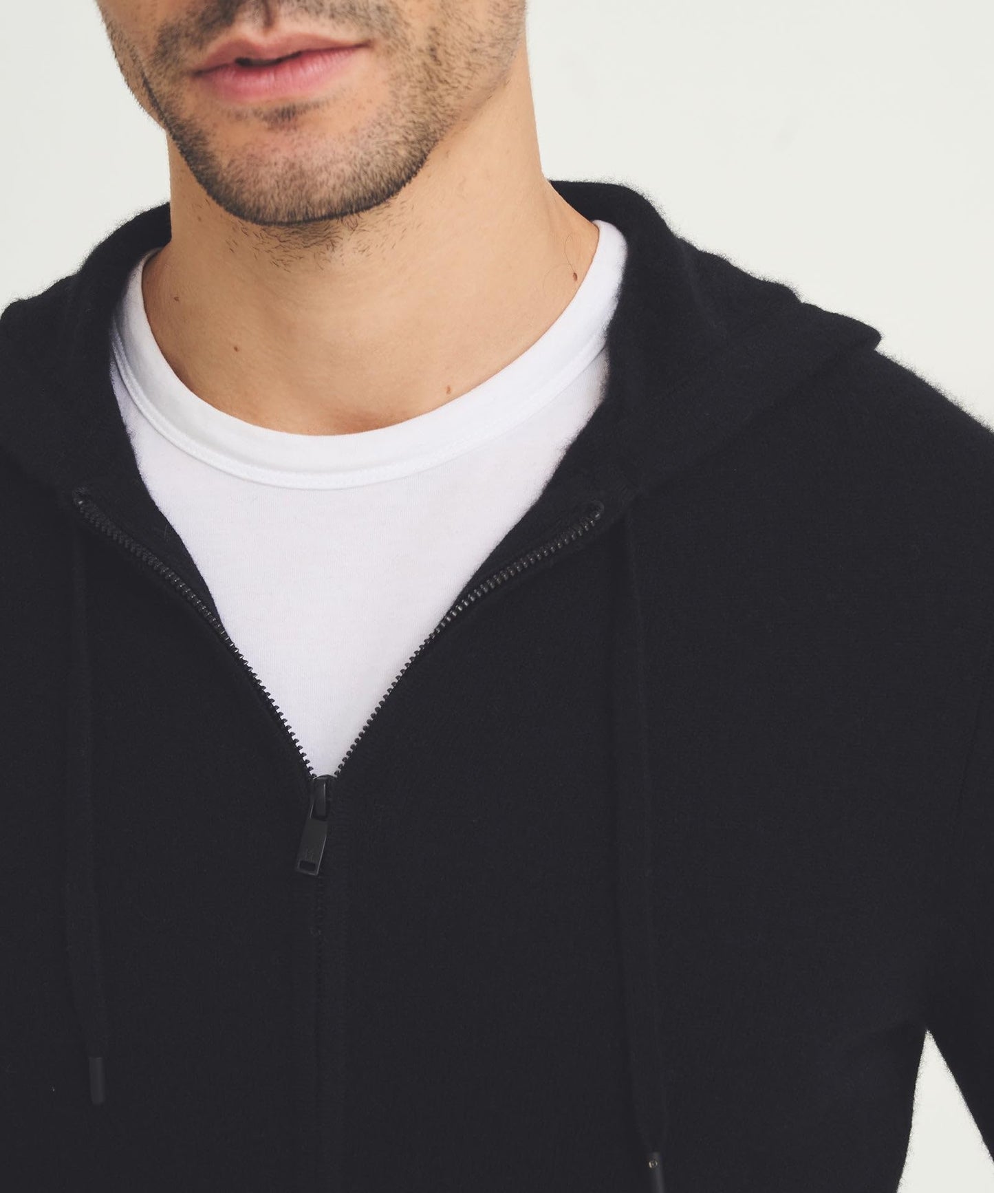 Men's Signature Cashmere Zip Hoodie