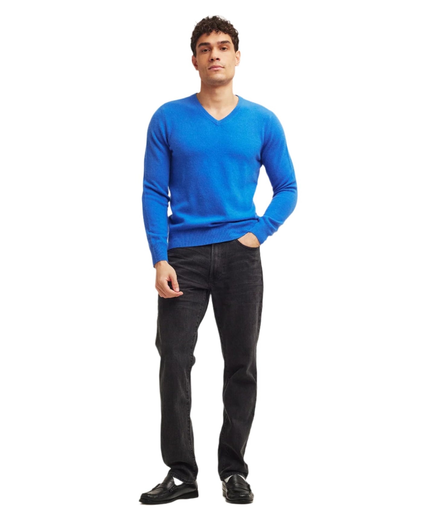 Men's Cashmere V-Neck
