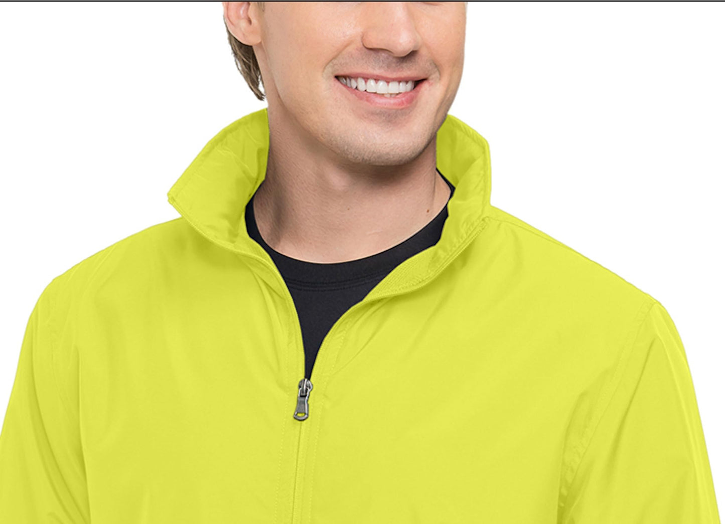 AFC Men’s Lightweight Windbreaker With Hood Water Resistant Lg to 6x Big & Tall
