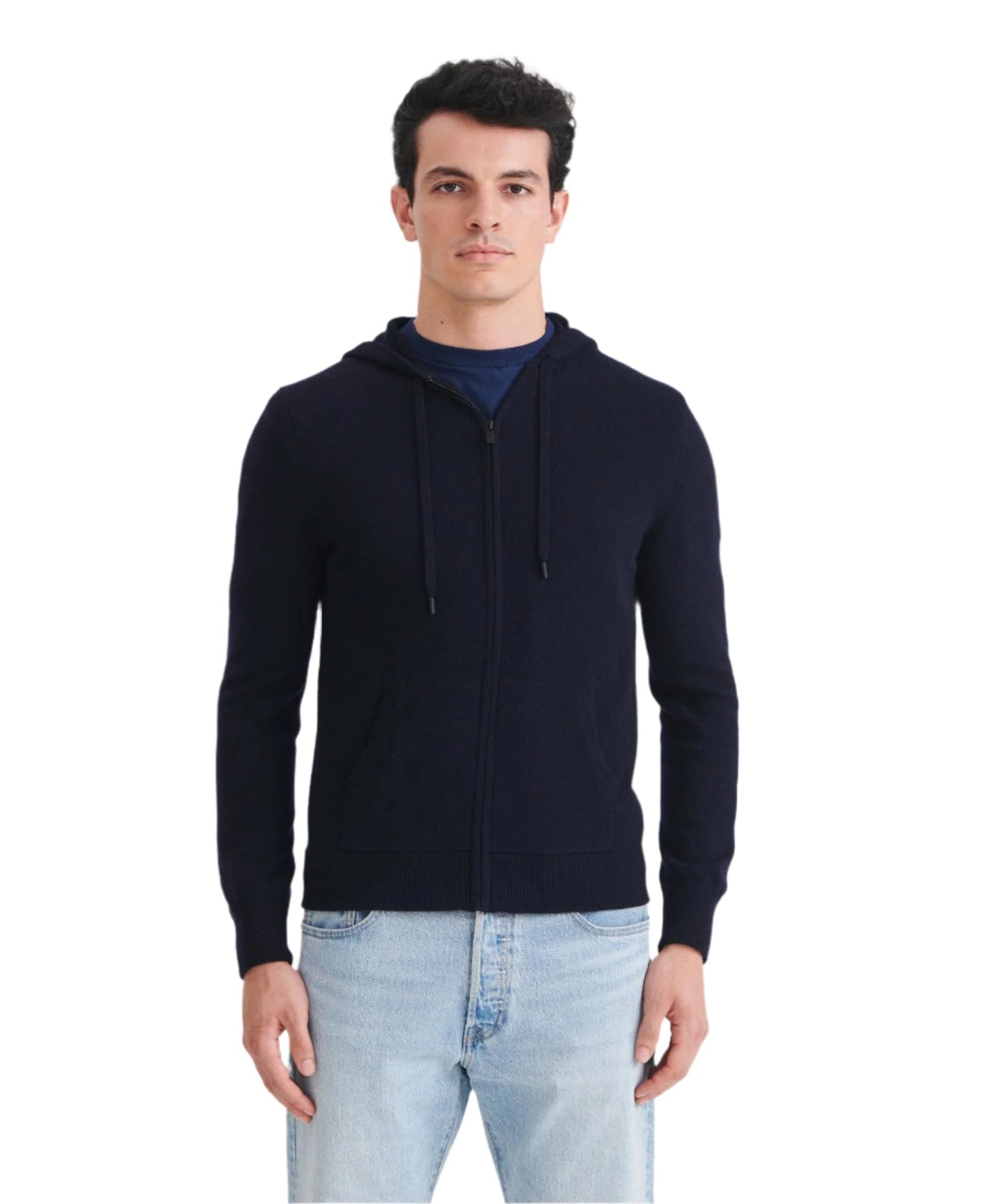 Men's Signature Cashmere Zip Hoodie