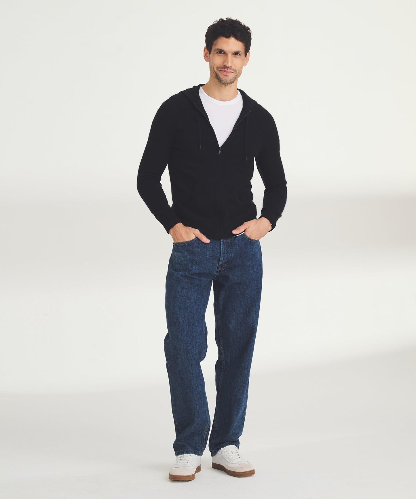 Men's Signature Cashmere Zip Hoodie