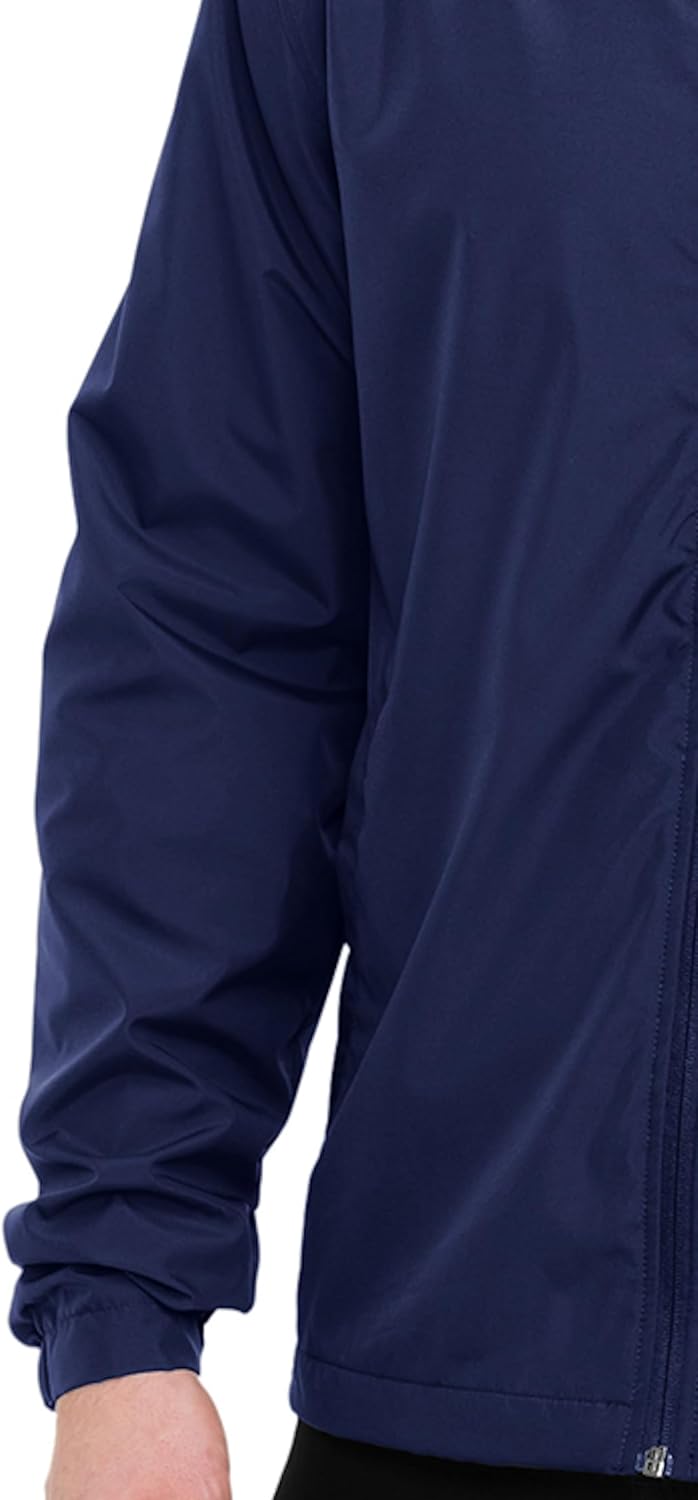 AFC Men’s Lightweight Windbreaker With Hood Water Resistant Lg to 6x Big & Tall