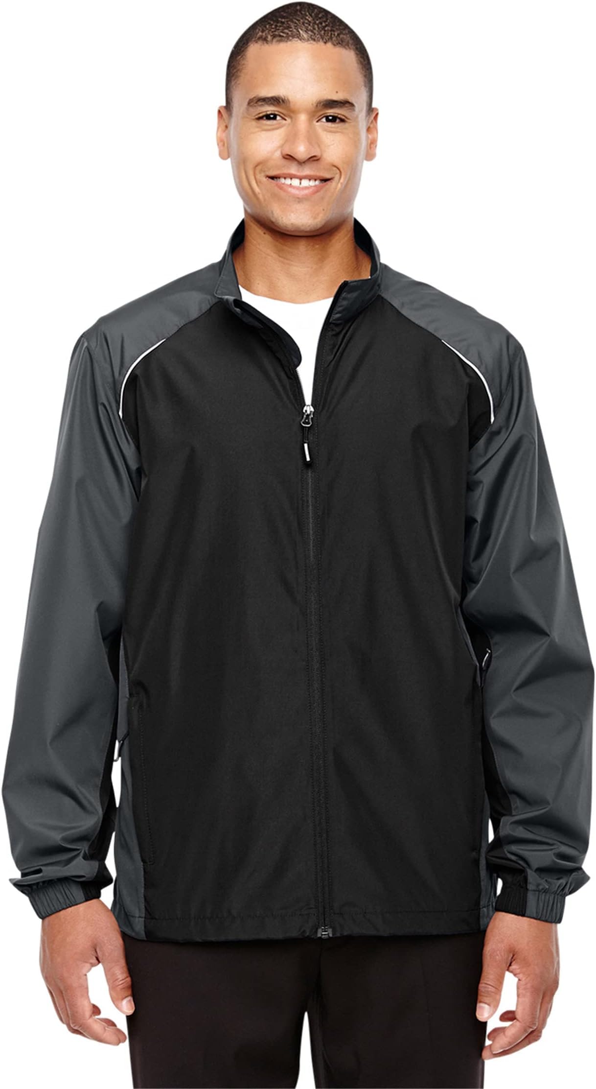 AFC Men's Lightweight Nylon Windbreaker Wind & Water Resistant Jacket Md Lg Xl
