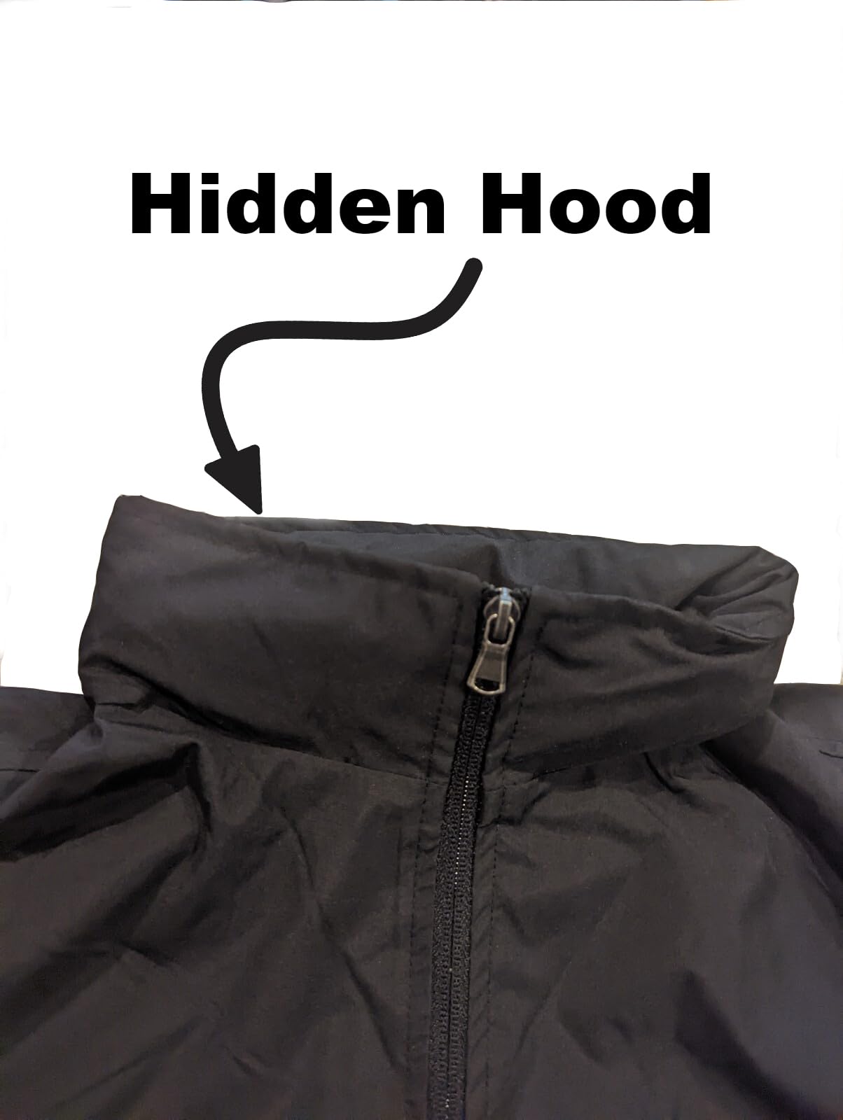 AFC Men’s Lightweight Windbreaker With Hood Water Resistant Lg to 6x Big & Tall