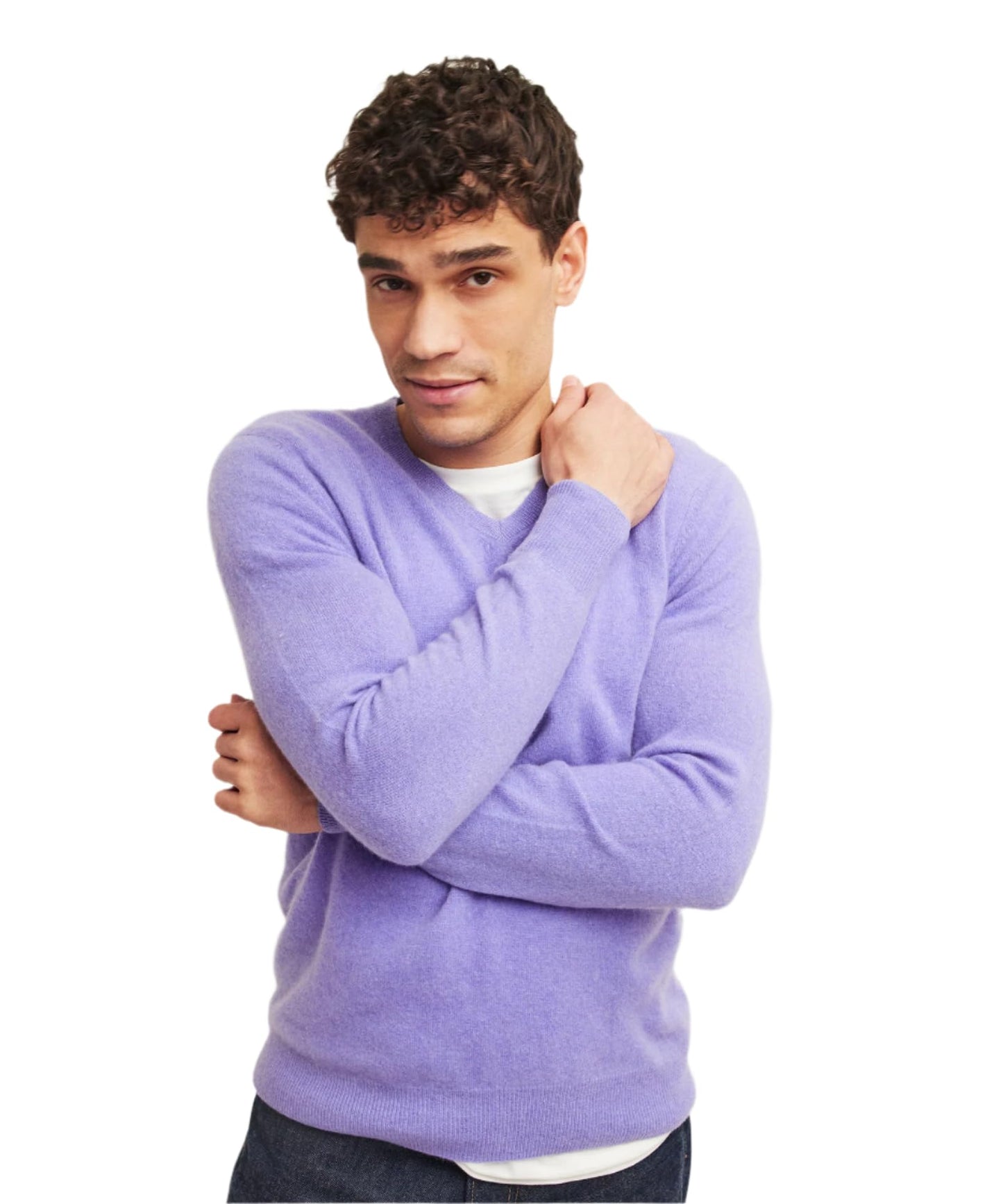 Men's Cashmere V-Neck
