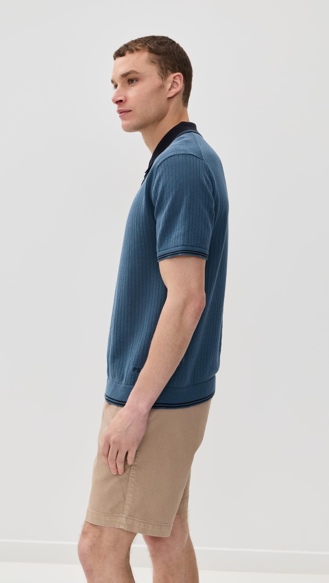 Paul Smith Mens Sweater Ss Polo