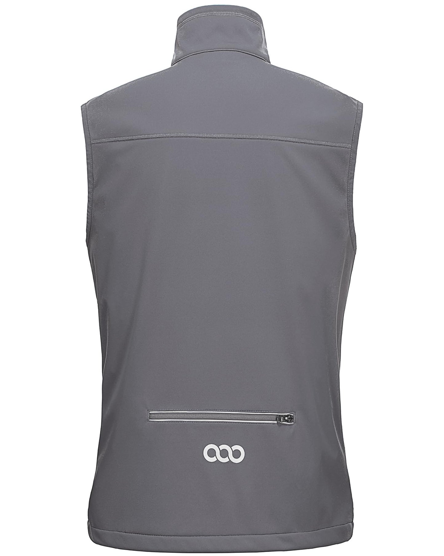 33,000ft Men's Windproof Lightweight Golf Vest Outerwear with Pockets, Softshell Sleeveless Jacket for Running Hiking Sports