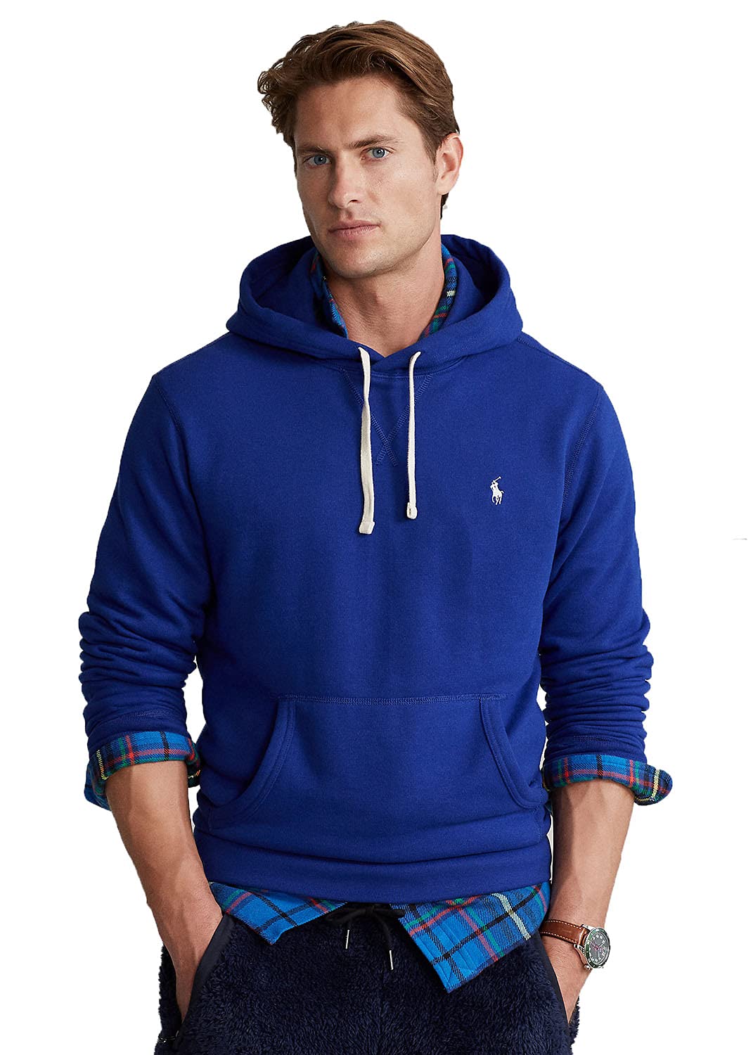 POLO RALPH LAUREN Mens Cabin Fleece Hoodied Sweatshirt