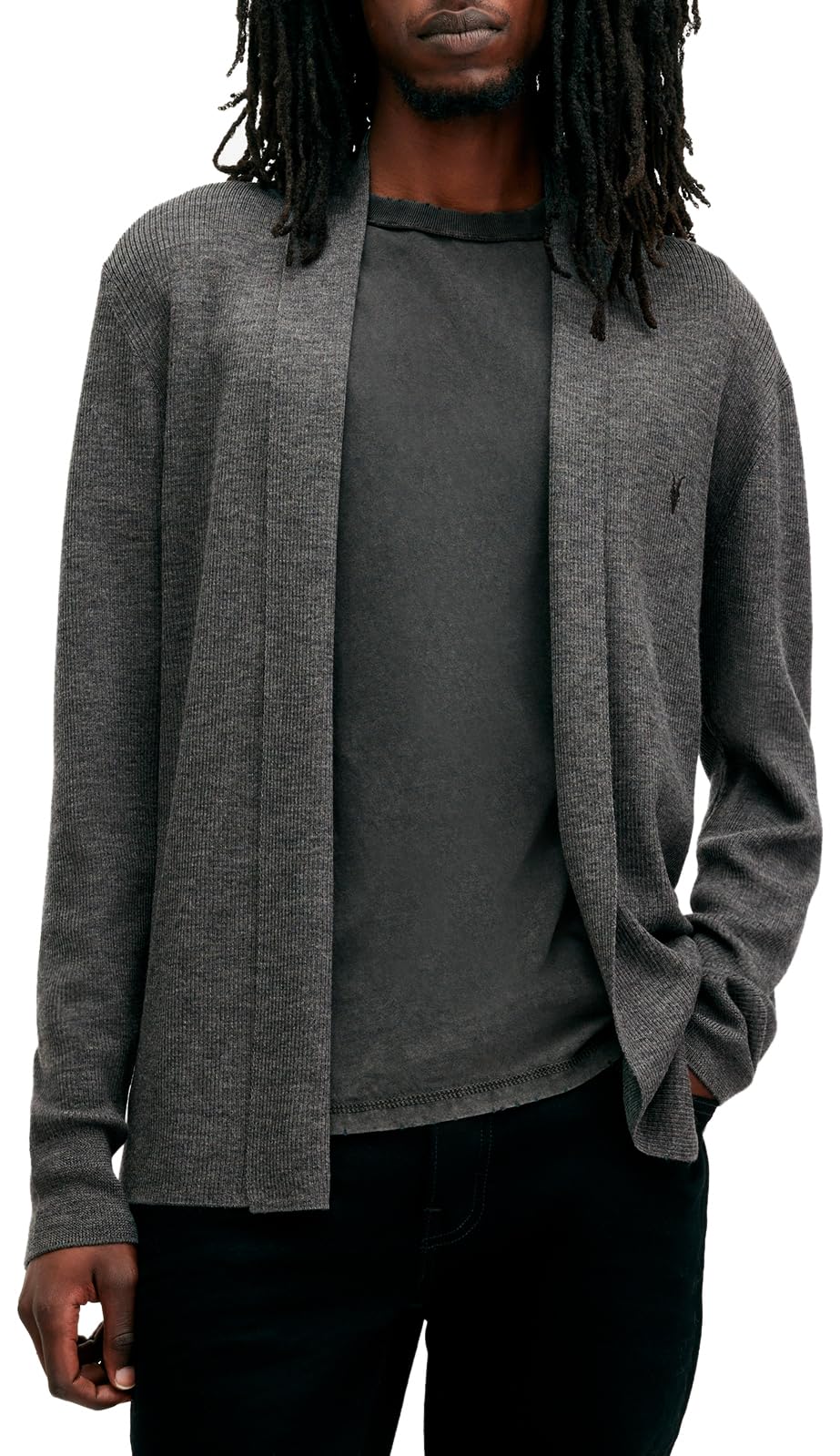 Men's Mode Merino Open Cardigan