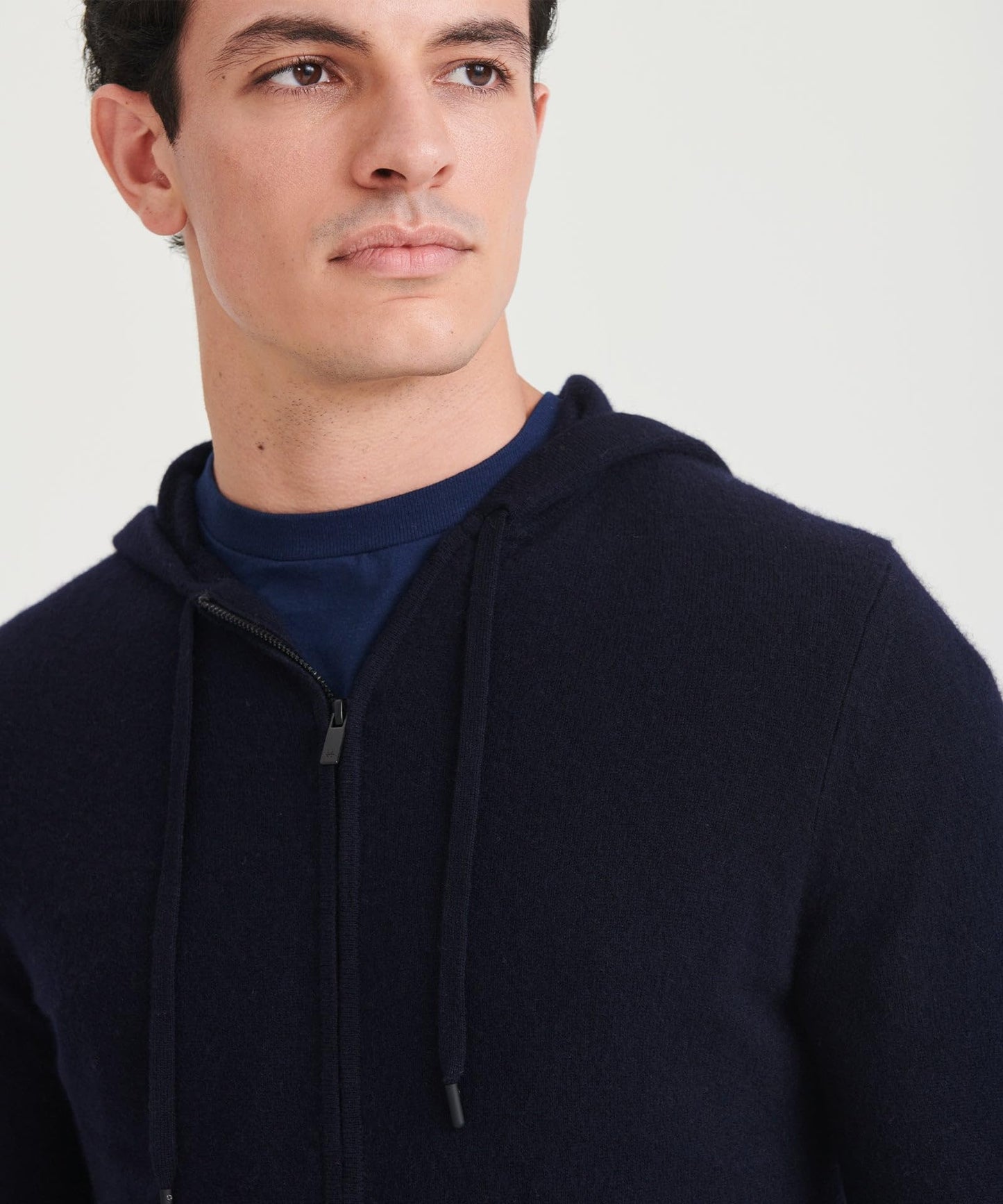 Men's Signature Cashmere Zip Hoodie