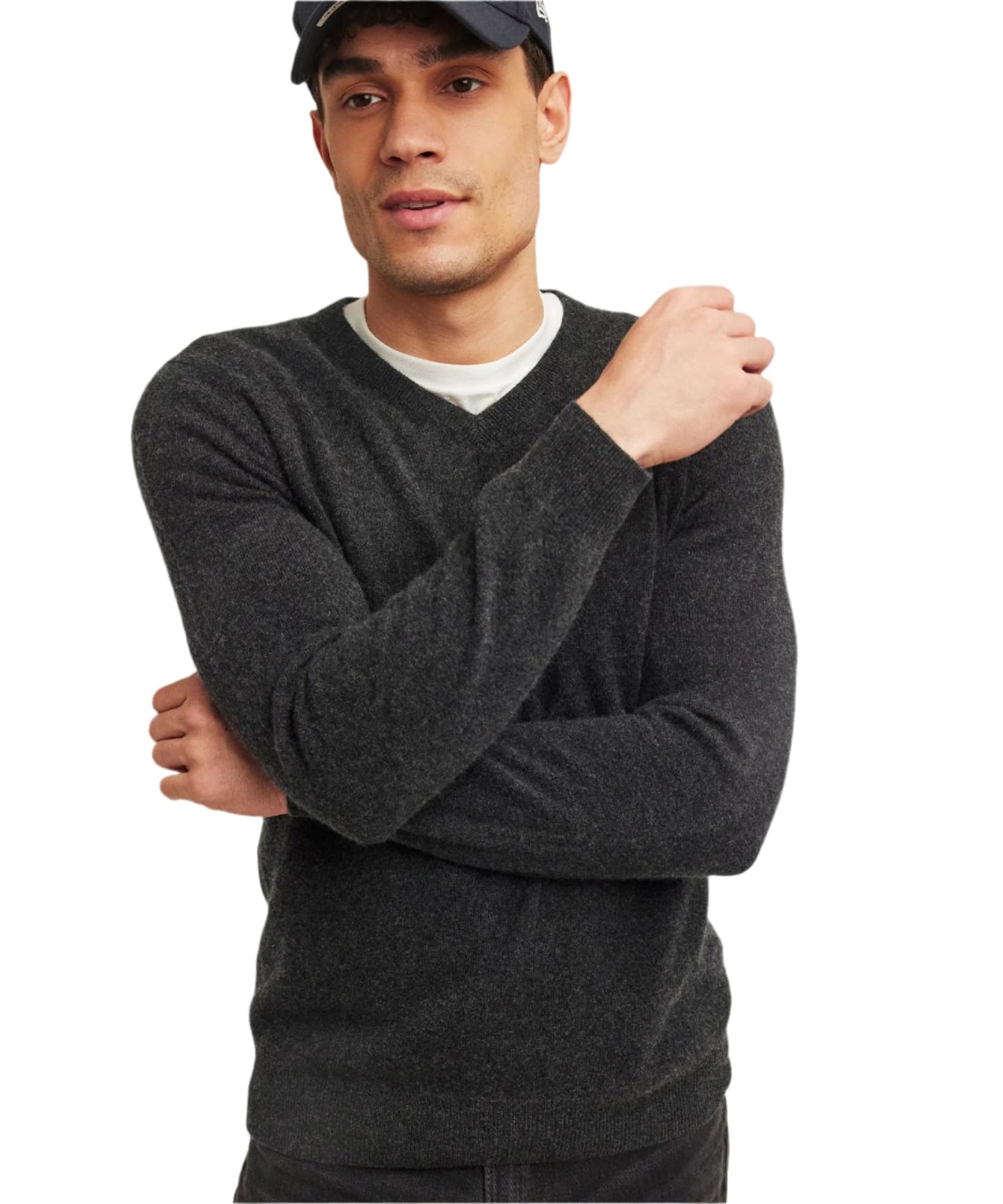 Men's Cashmere V-Neck