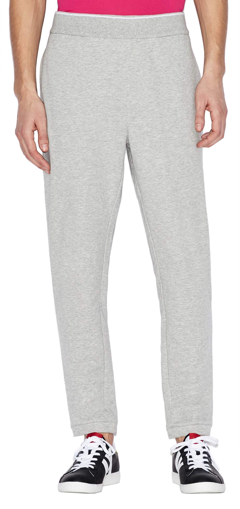 Armani Exchange Men's Drawstring Jogger with Logo Zip Pocket