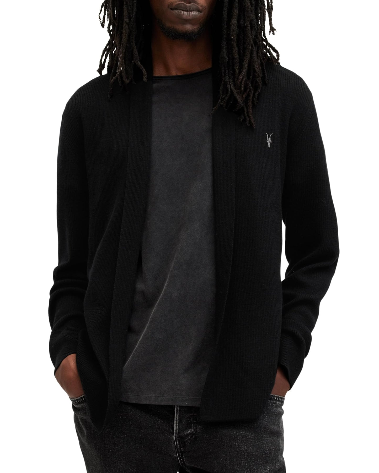 Men's Mode Merino Open Cardigan