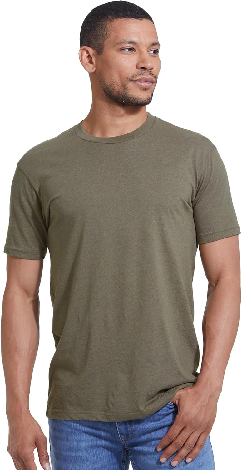 True Classic Mens T-Shirts – Short Sleeve Crew Neck T Shirts for Man, Cotton Blend Plain Novelty Men's T-Shirts