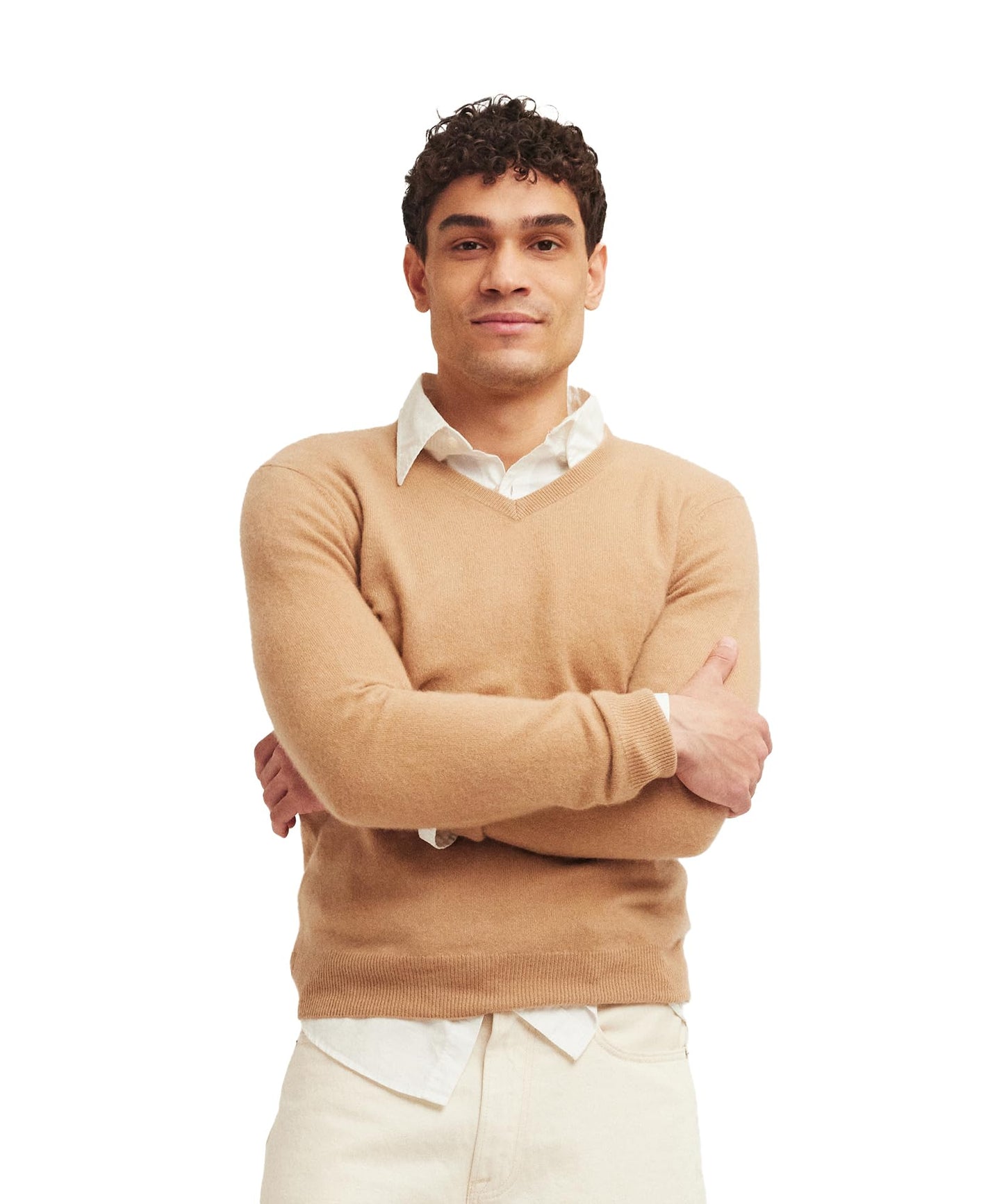 Men's Cashmere V-Neck