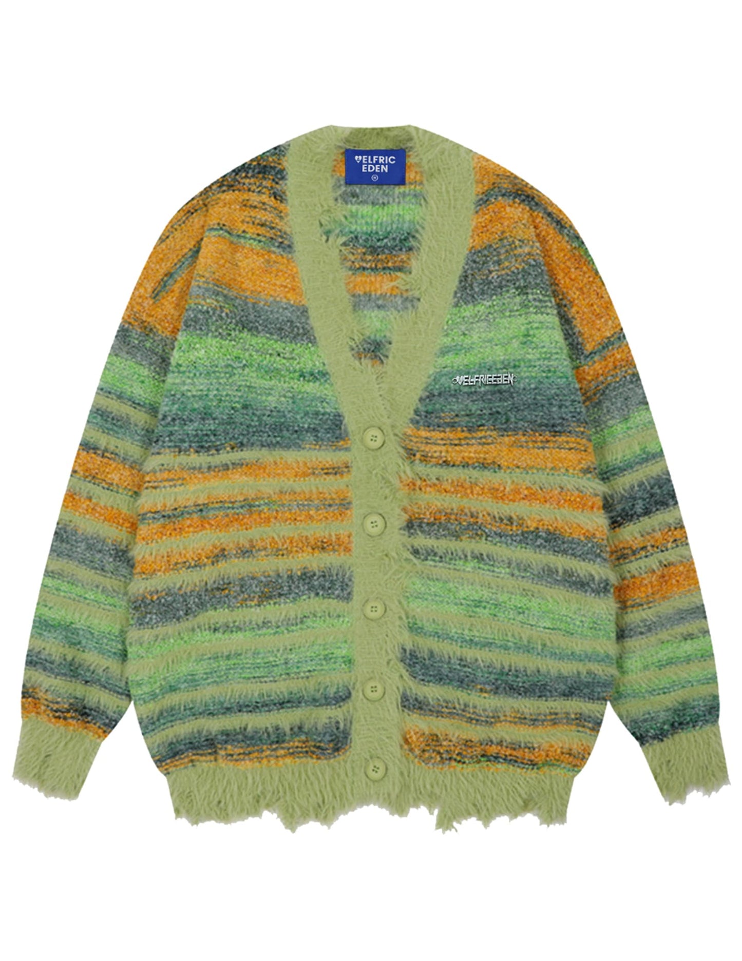 Aelfric Eden Cardigan Sweater Open Front Casual Knit Cardigans Pinstripe Fashion Sweaters Y2k 2025 Outfits