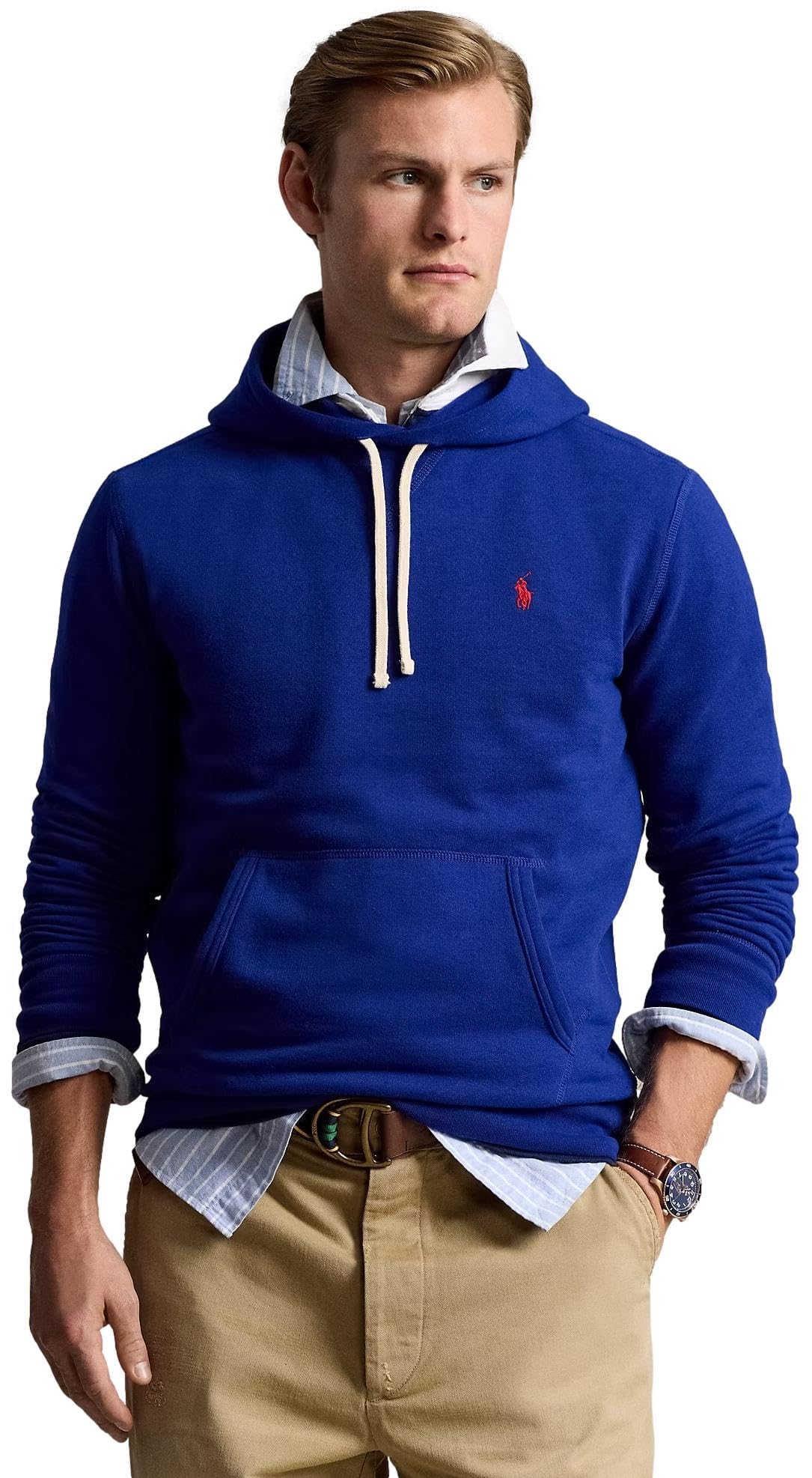 POLO RALPH LAUREN Mens Cabin Fleece Hoodied Sweatshirt