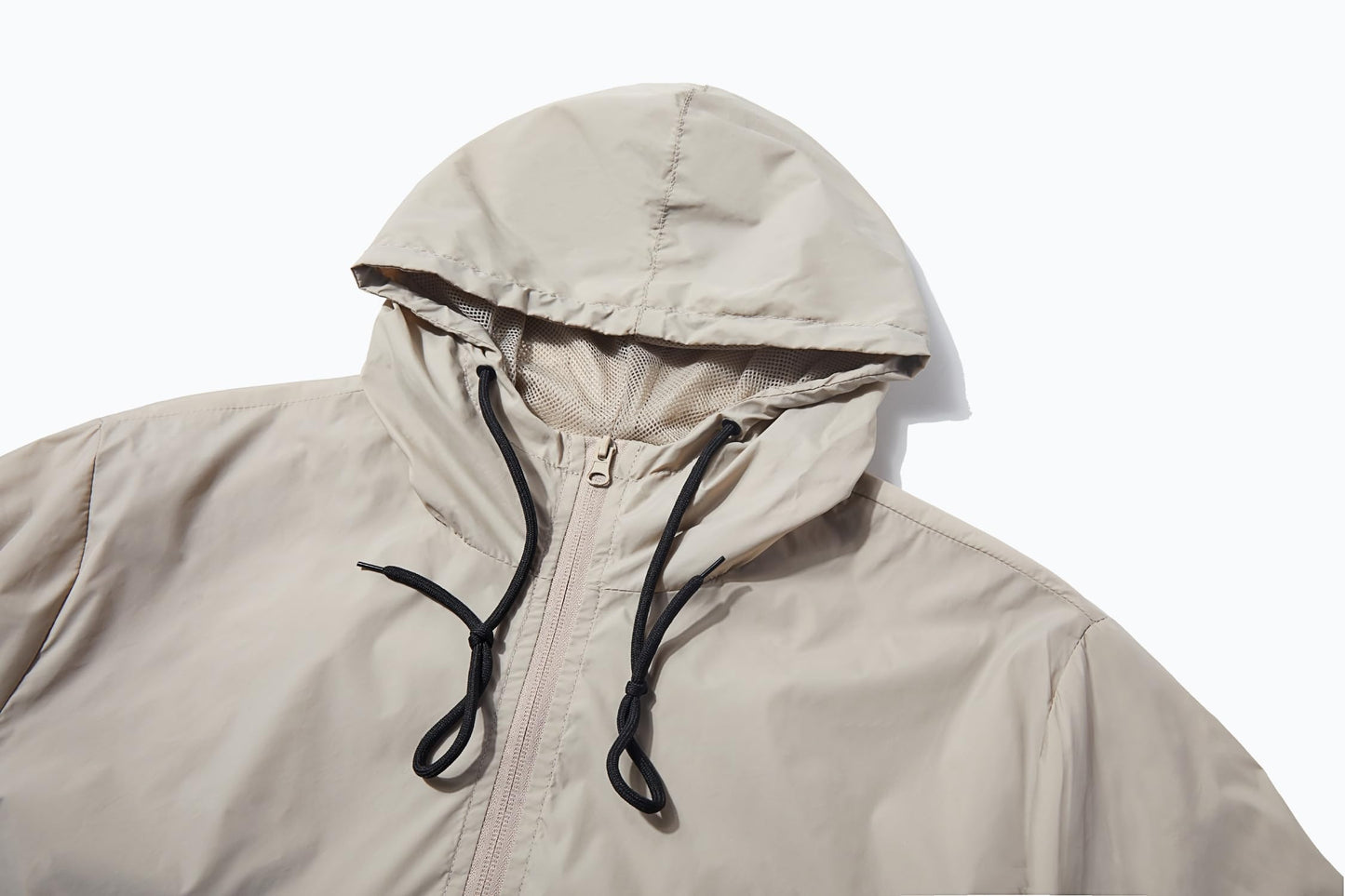 Men's Lightweight Windbreaker Jackets Outdoor Hooded Pocket Raincoat Jacket