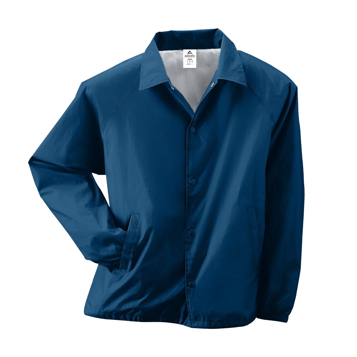 Augusta Sportswear Nylon Coach's Jacket/Lined - Rain-Ready, Water-Resistant Outerwear for Coaches & Outdoor Activities