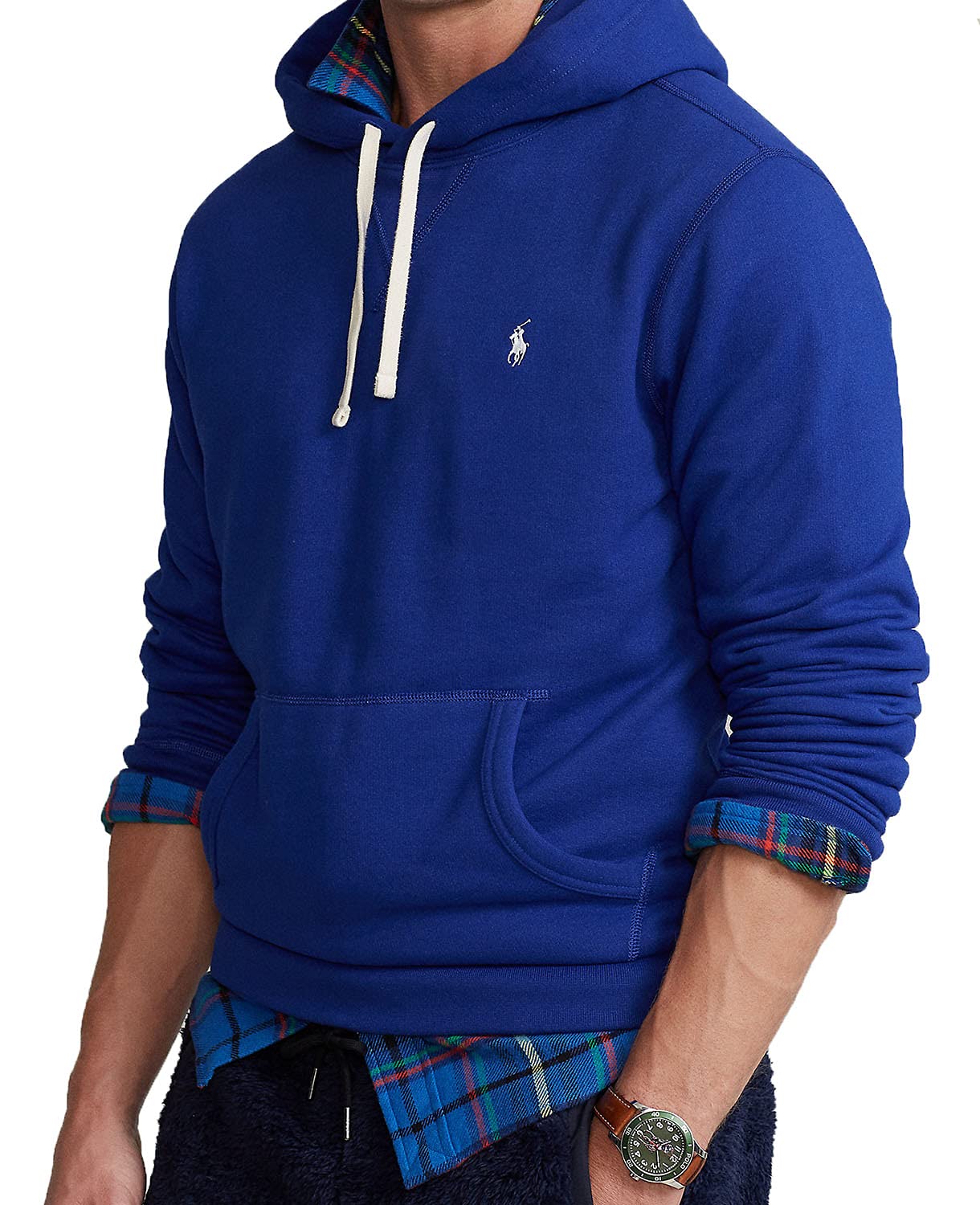 POLO RALPH LAUREN Mens Cabin Fleece Hoodied Sweatshirt