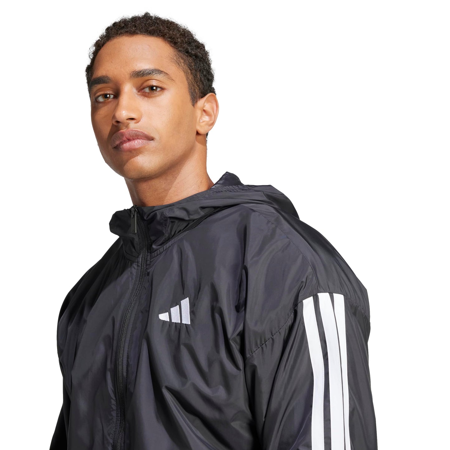 adidas Men's Essentials 3-Stripes Windbreaker