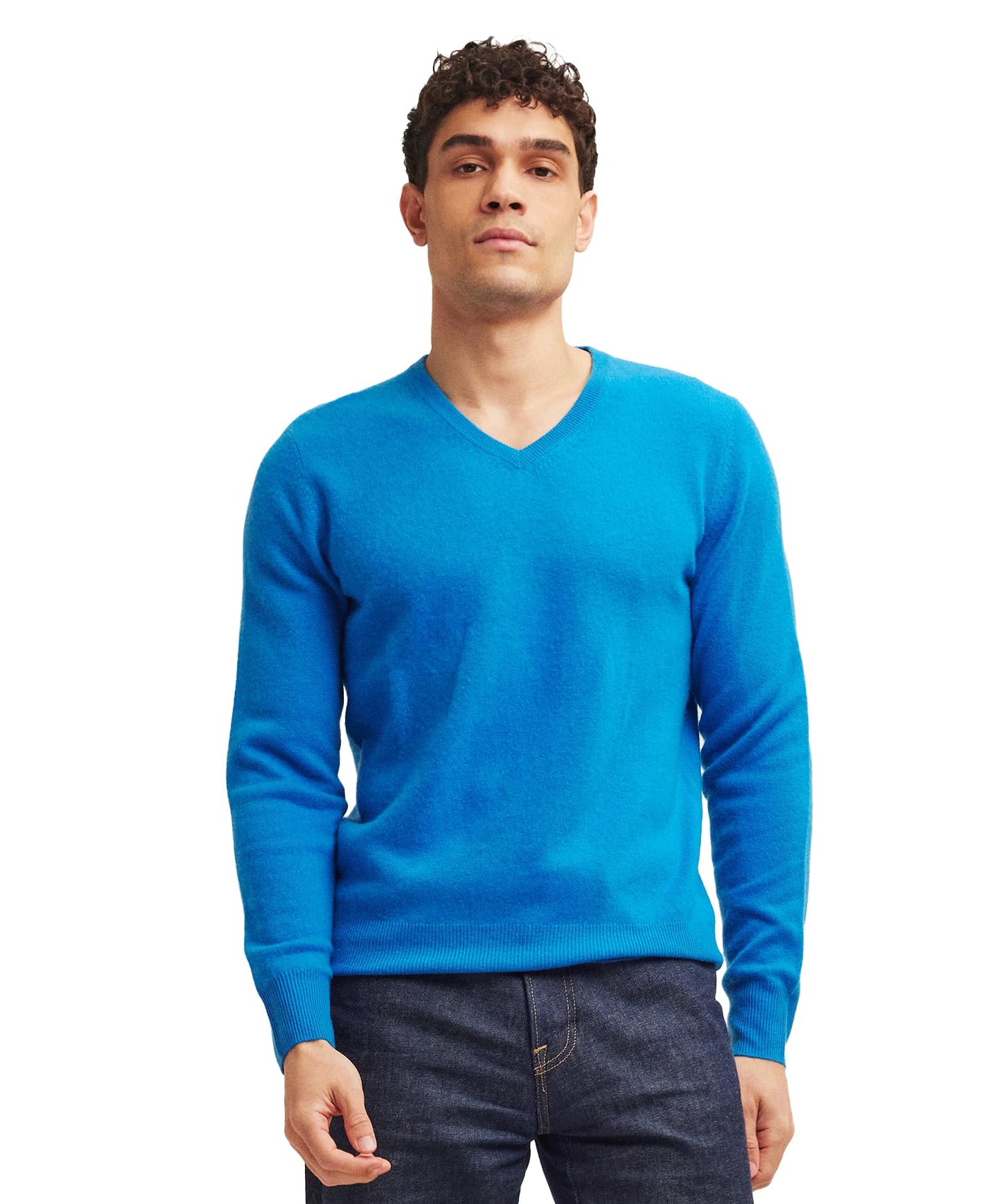 Men's Cashmere V-Neck