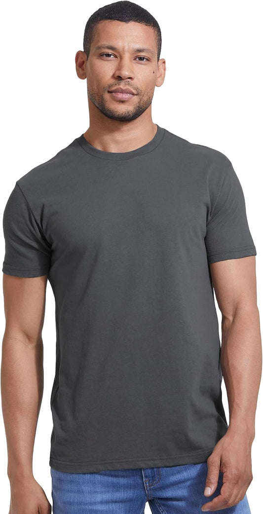 True Classic Mens T-Shirts – Short Sleeve Crew Neck T Shirts for Man, Cotton Blend Plain Novelty Men's T-Shirts