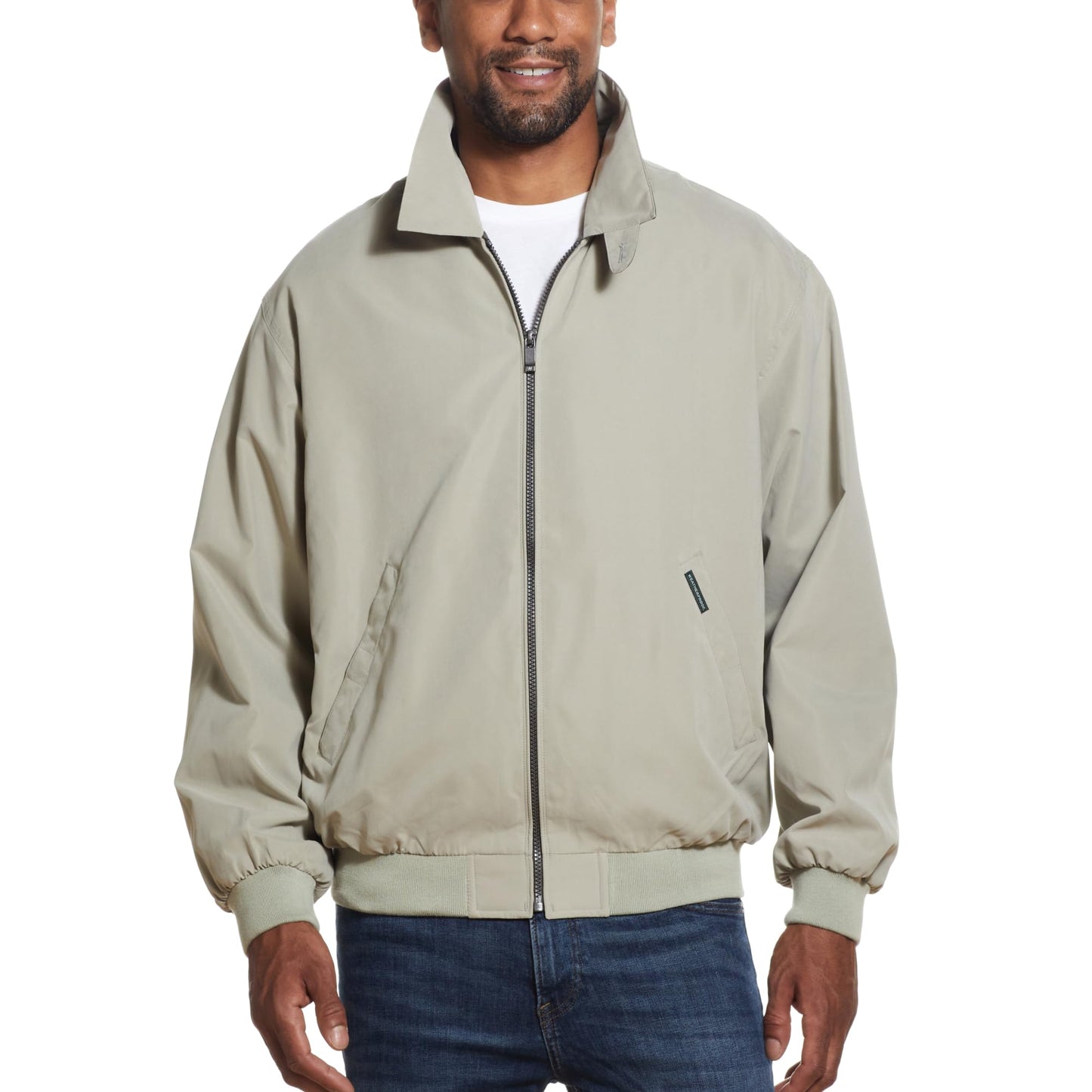 Weatherproof Men's Golf Jacket - Lightweight Windbreaker, Water-Resistant Microfiber Shell, Perfect for Golf & Casual Wear
