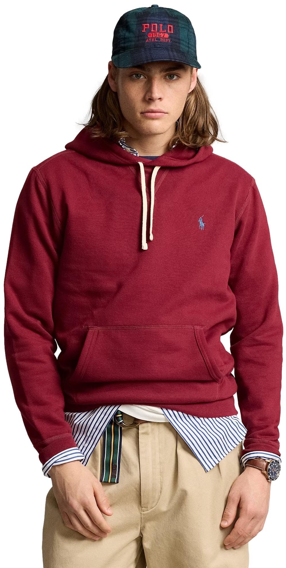 POLO RALPH LAUREN Mens Cabin Fleece Hoodied Sweatshirt
