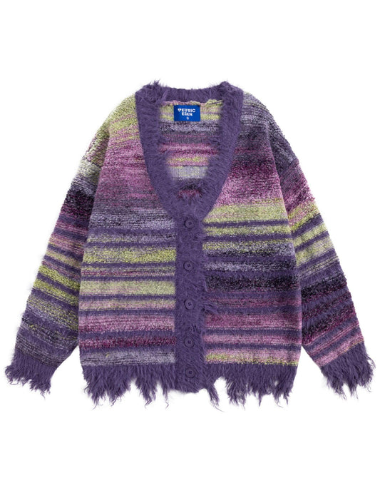 Aelfric Eden Cardigan Sweater Open Front Casual Knit Cardigans Pinstripe Fashion Sweaters Y2k 2025 Outfits