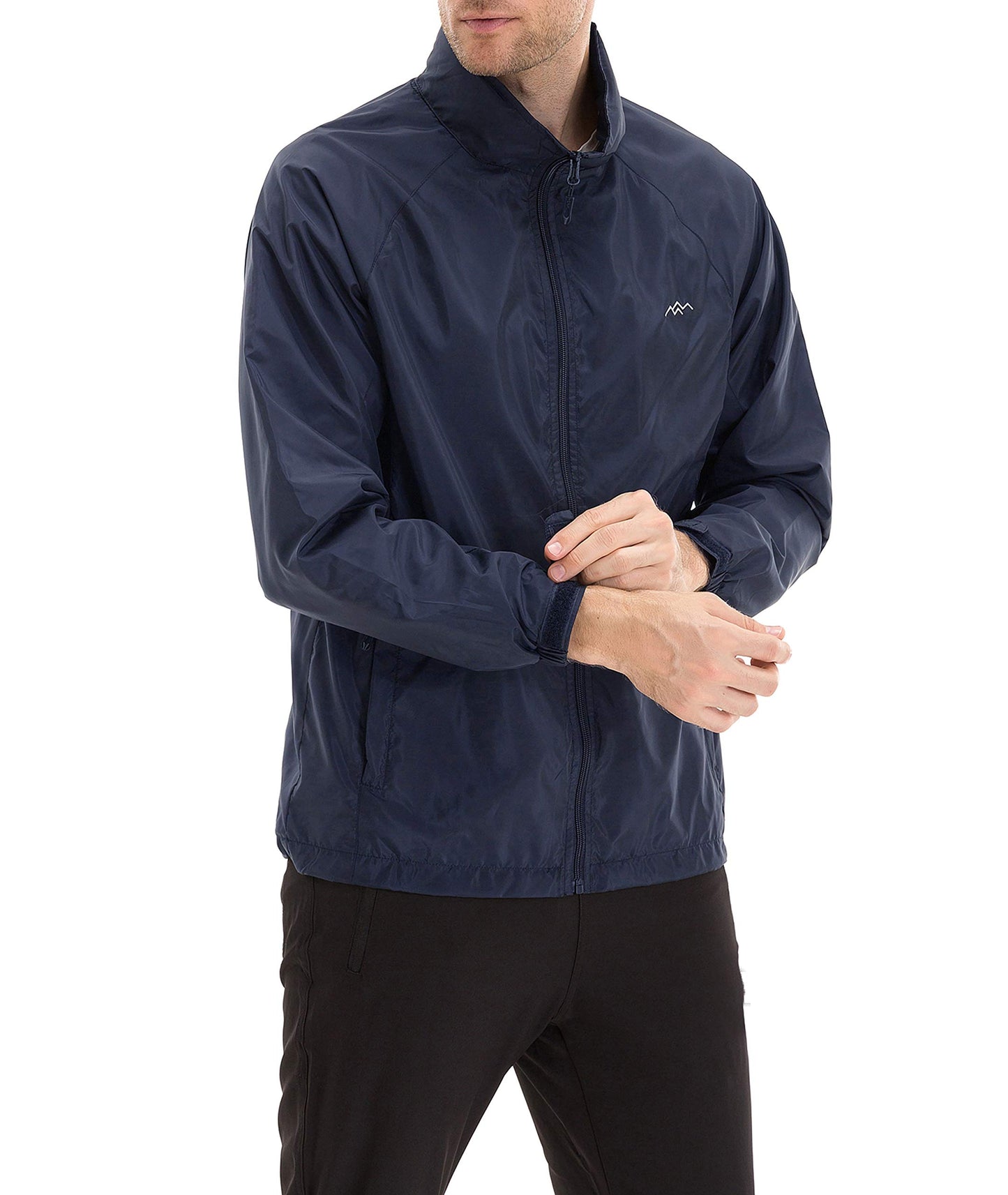 TRAILSIDE SUPPLY CO. Mens Windbreaker Jackets Lightweight Packable Jacket,Windproof and Dustproof