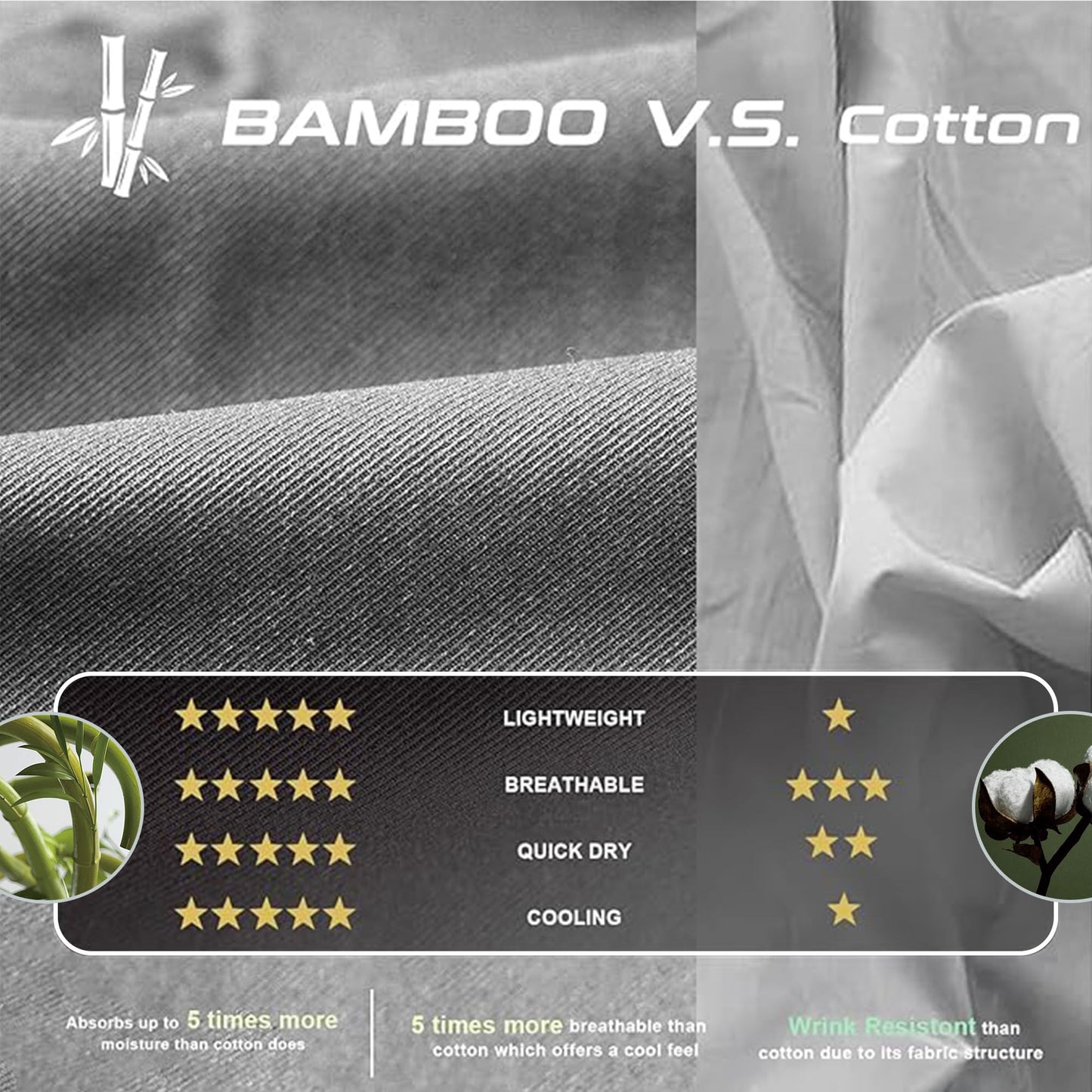 Men's Cooling Workout Shirts Bamboo Viscose Anti Odor Moisture Wicking Athletic Short Sleeve Lightweight Loose Gym Tee