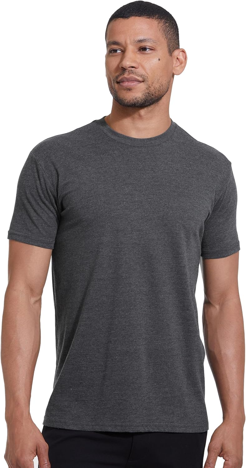 True Classic Mens T-Shirts – Short Sleeve Crew Neck T Shirts for Man, Cotton Blend Plain Novelty Men's T-Shirts