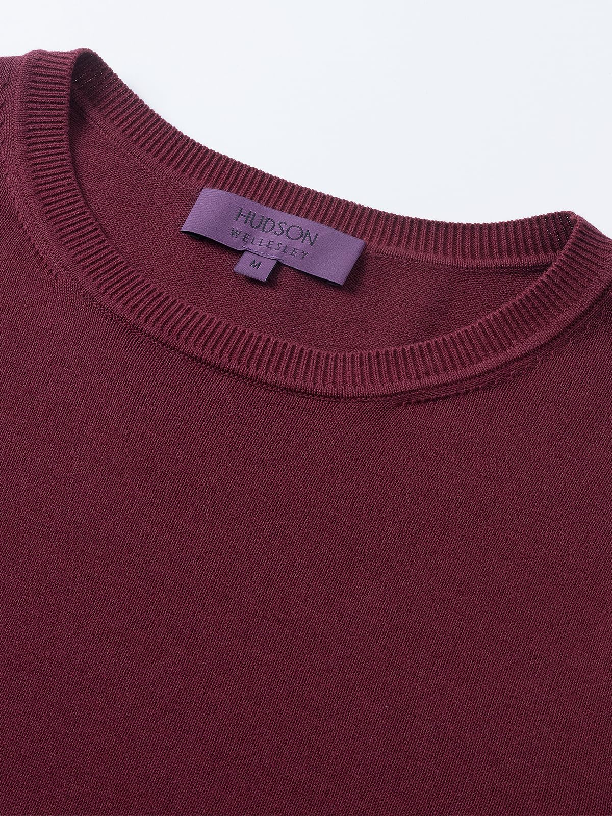 Pure BCI Cotton Lightweight Sweater for Men Crewneck T-Shirts Casual Long Sleeve Knit Pullover Fall Spring