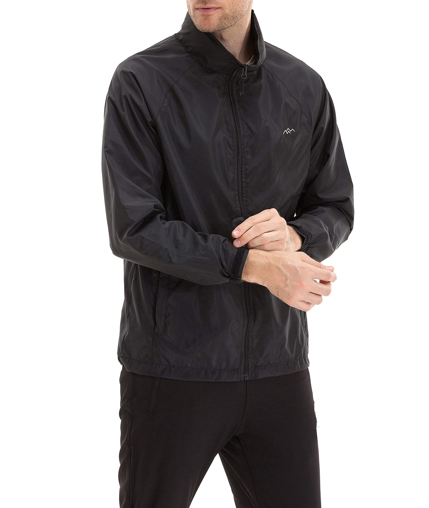 TRAILSIDE SUPPLY CO. Mens Windbreaker Jackets Lightweight Packable Jacket,Windproof and Dustproof