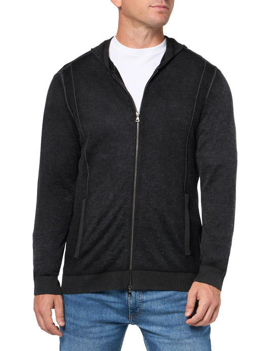 John Varvatos Men's Sutter Zip Hoodie