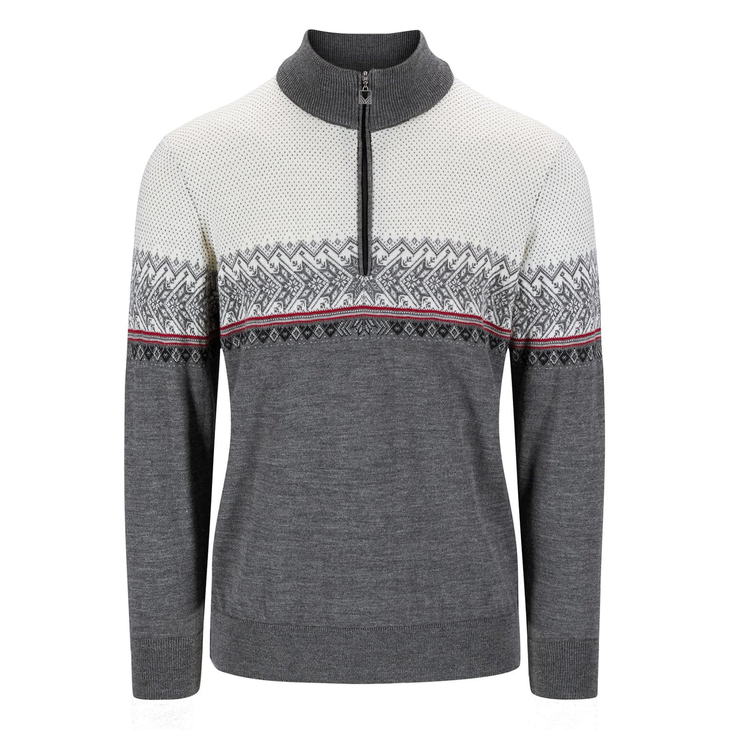 Dale of Norway Hovden Men’s Sweater - 100% Merino Wool Knit Sweater - Men’s Pullover - Ski Sweater - Quarter Zip Pullover Men