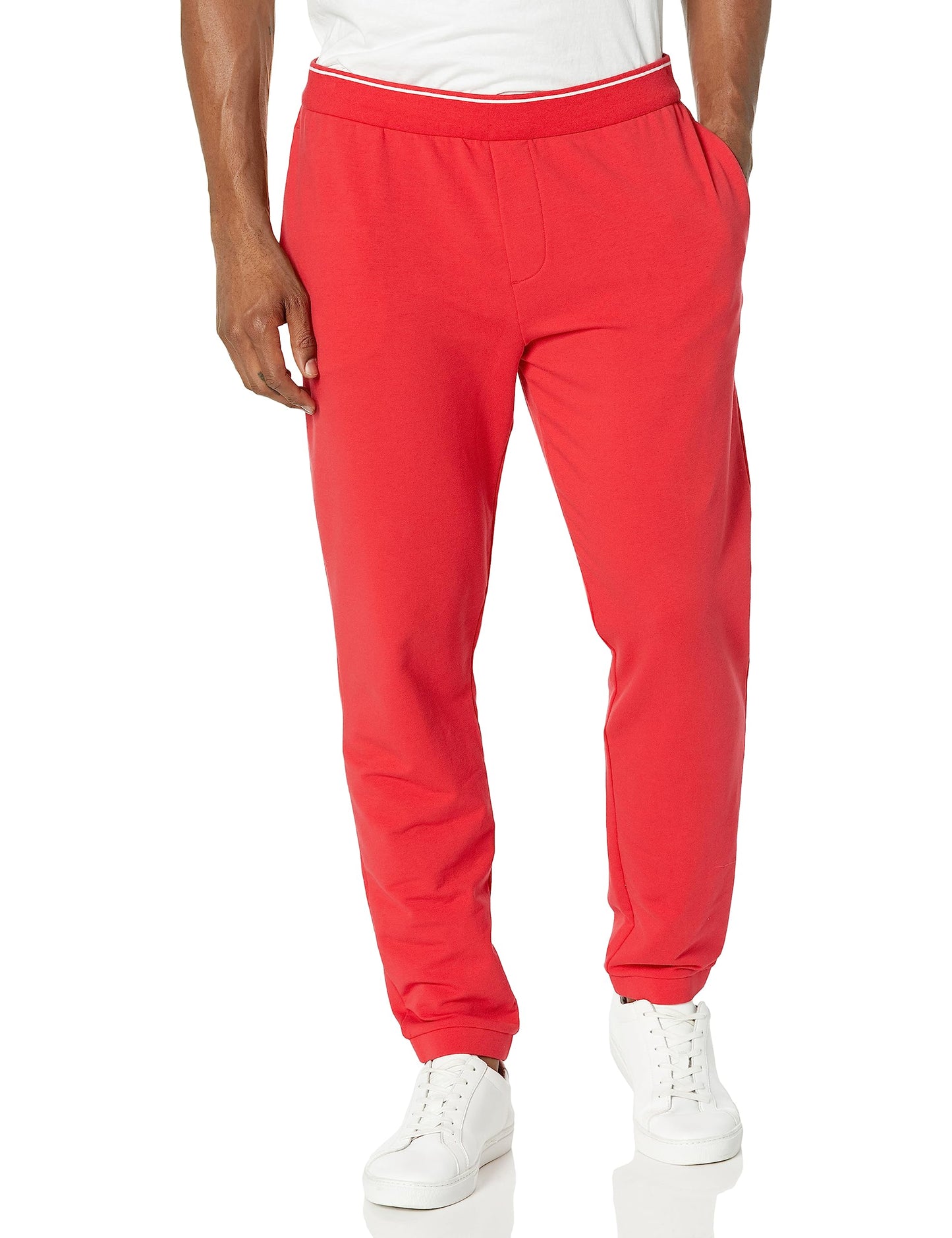 Armani Exchange Men's Drawstring Jogger with Logo Zip Pocket