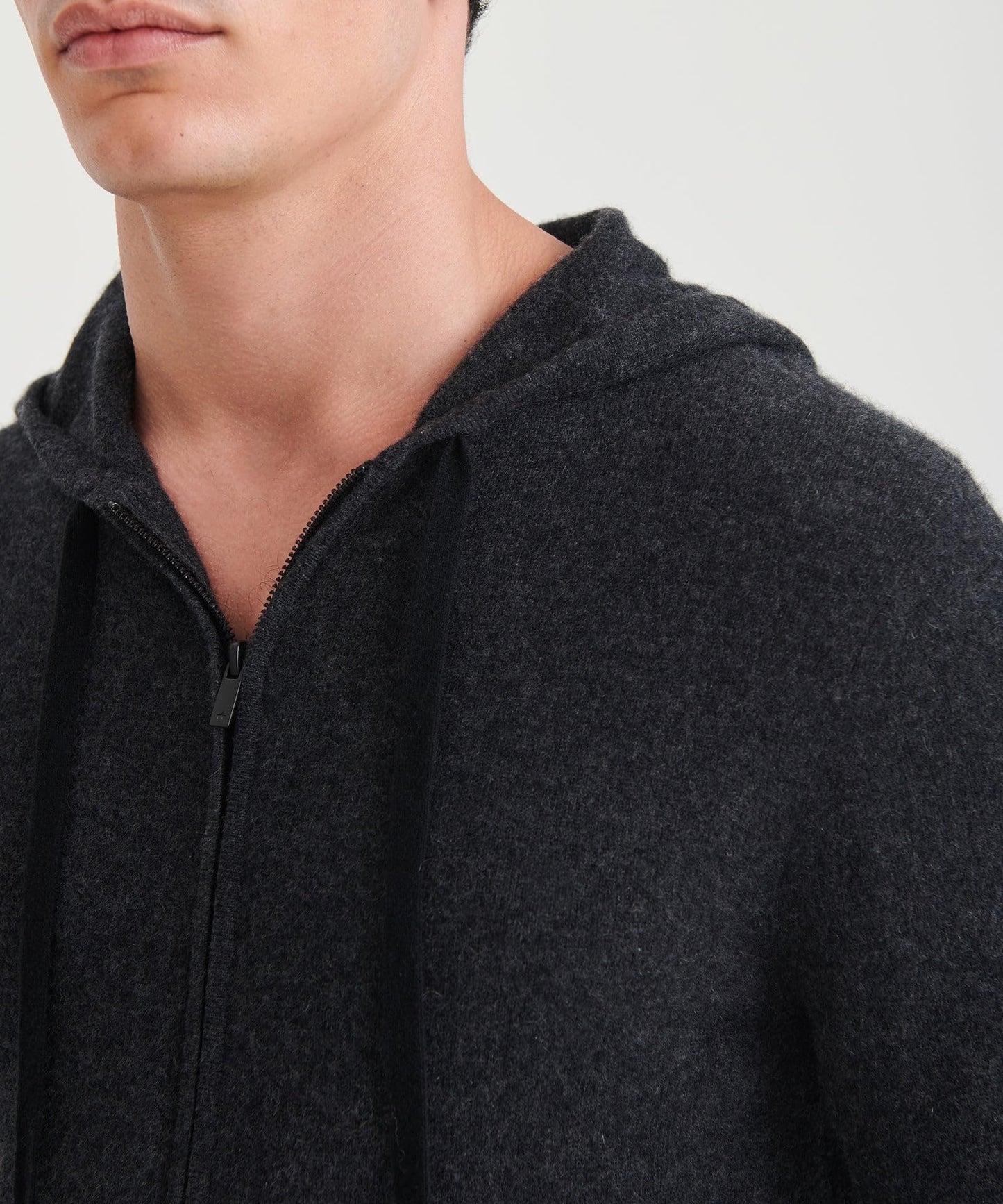 Men's Signature Cashmere Zip Hoodie