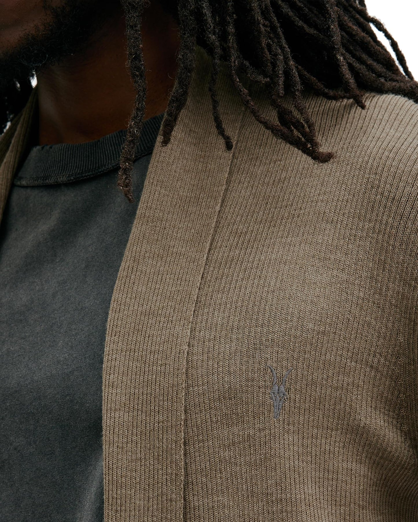 Men's Mode Merino Open Cardigan