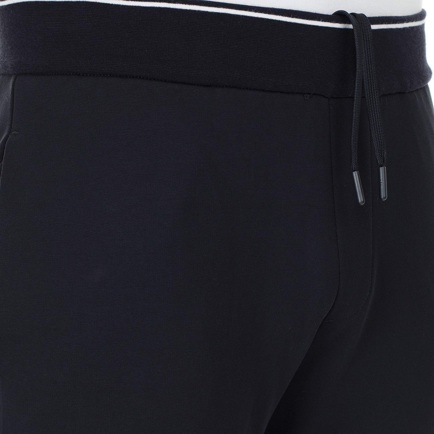 Armani Exchange Men's Drawstring Jogger with Logo Zip Pocket