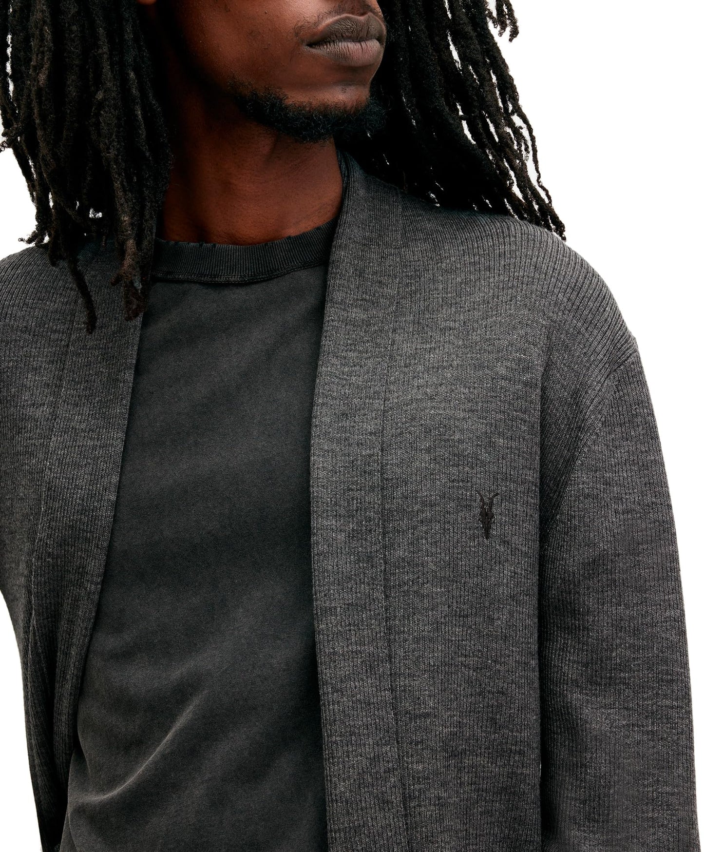 Men's Mode Merino Open Cardigan