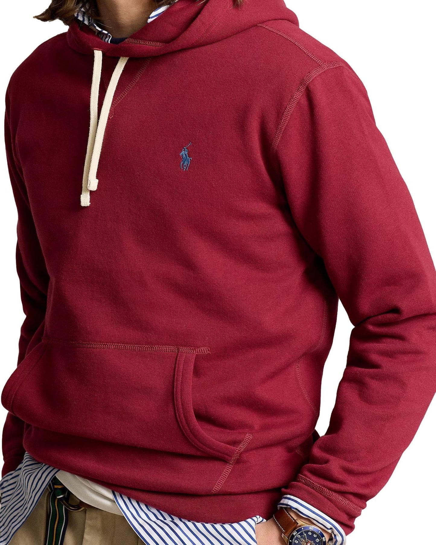 POLO RALPH LAUREN Mens Cabin Fleece Hoodied Sweatshirt