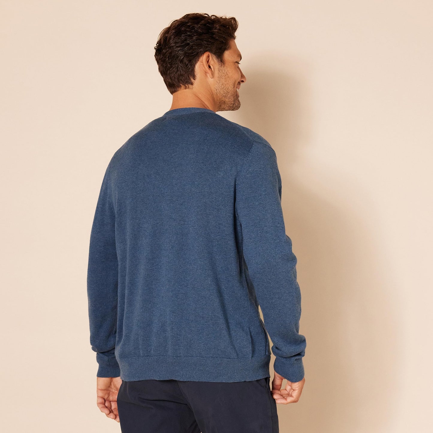 Amazon Essentials Men's Cotton Cardigan Sweater